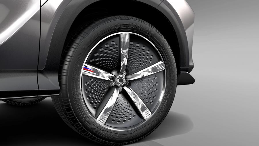Колеса SsangYong e-SIV EV Concept 2018 года  (фото 14 из 26)